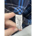 Burberry London Plaid Mini Halter Neck Dress Women Large Blue Plaid Babydoll Y2K Photo 4