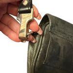 Evoke Black Leather Mini Belt Bag w/ Removable Straps Photo 7