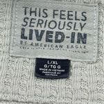 American Eagle AE Oversized Half Size Sweatshirt Lightweight Large/X-Large Sage Photo 7