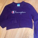 Champion Women’s Small Cropped Long Sleeve Tee. Photo 0
