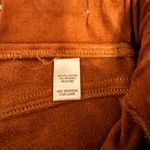 Cato  NWOT Camel Faux Suede High-Rise Pull-On Flare Pants with Back Pockets Photo 4