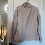Avalanche  Women's Half Zip Tan Neutral Textured Fleece‎ Pullover Sweatshirt XL Photo 5