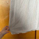 Vintage CDC Mixed Media Sleeveless Maxi Dress Size 8 Neutral Lagenlook Minimal Photo 9