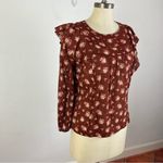 Madewell  Ladder-Trim Ruffle Top in Homestead Bouquet Photo 2