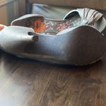 Rocket Dog  Open Toe‎ Thai Silk Heels gray excellent condition size 8 Photo 5