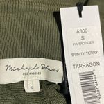 Michael Stars Pia Trogger Sweatpant Wide Elastic Waist Tarragon S NWT Photo 4