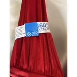 Adrianna Papell Boutique Dress Womens Medium Red Pleated Ruched Evening Gown Photo 8