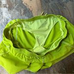 Athleta Record Time Running Shorts Women’s Size XL Lime Green Photo 3