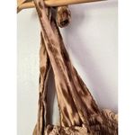 Especia Nairobi Animal Print Smocked Maxi Dress Size Maternity XL Tiered Brown Photo 5
