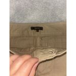 Quince ‎ Women's Organic Stretch Cotton Chino Bermuda Shorts Light Khaki Pants 8 Photo 1