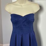 Speechless Sz 13 So Pretty Fit & Flare Dress Strapless Royal Blue Photo 2