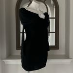 AQUA Rose Dress in Black & White Rose, Size XS NEW w/Tag Photo 2
