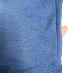 Cotton Emporium Blue Deep V Sleeveless Wide Leg Jumpsuit Photo 4