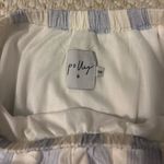 Princess Polly NWOT  Salt Water Blue/White Stripe Mini Skirt Photo 4