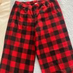 Plaid PJ pants Red Photo 1