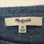 Madewell Aloha Graphic Ferry Linen Sweater in Blue Size XS Photo 8