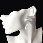 TAXCO Sterling Silver Zig Zag Clip On Earrings *Coordinates w/ Tiffany Necklace Photo 11