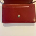 Coach AUTHENTIC  VINTAGE RED LEATHER BEDFORD KEYCHAIN WALLET Multi Function Purse Photo 6