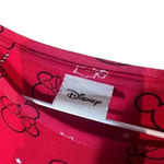 Disney  Sleepwear Red  Christmas Prints Long Sleeve Size 8 Photo 2