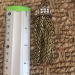 Charming Charlie  Tassel Necklace. Brass color Photo 3