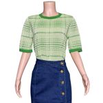 COS  Lightweight Knit Top, Green, Small Photo 4