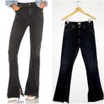 Citizens of Humanity Georgia high-rise boot cut jeans Black Split Size 27 Photo 1