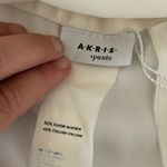 Akris Punto  trumpet sleeve white long sleeve blouse Photo 6