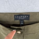 Laundry by Shelli Segal Laundry Shelli Segal Stretch Faux‎ Suede Moto Pant Photo 4