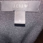 J Crew cream & black wool blend high low elevated basic sweater Black Photo 2