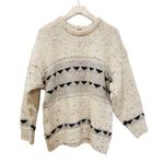 Irish Homecraft 100% naturally oiled wool vintage Crewneck sweater Black Size L Photo 1