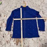 Quacker Factory Women's Black Rhinestone Full Zip Jacket Photo 2