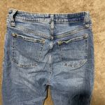 Abercrombie & Fitch  27/4 Short  Skinny High Rise Medium Wash  Jeans Distressed Photo 8
