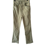Mother The Smokin' Double Ankle Jeans Sage Green 24 High Rise Photo 7