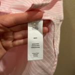 Beach Lunch Lounge Pink Striped Button-Up Long Sleeve Shirt Photo 7