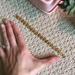 80s Vintage Lady Remington Gold Heart Bracelet and Earring Matching Set Photo 6