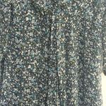ZARA 💙 Basics Blue Floral Boho Dress – Size M, Knee-Length Photo 2