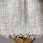 J.Crew Tweed Motorcycle Jacket with Fringe Women's 12 White Gold Career Preppy Photo 12