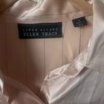Ellen Tracy Linda Allard  Women’s Light Pink Striped Button Down Blouse NWT 16 Photo 2