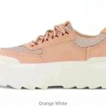 UGG  Skateboard Shoes Women's Low-Top Orange size 11 NEW Photo 3