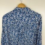 Cooper and Ella Cooper‎ & Ella Womens Blue Floral Button Up Shirt Sz 1X | Classic Casual Office Photo 4