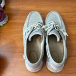 Sperry  Top Sider Songfish Ivoryfish Grey Leather‎ Boat Shoes STS95710 Size 10M Photo 6