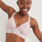 Aerie  Black Lace Garden Party Bralette, XSmall Photo 3