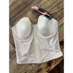 MiracleSuit NWT  Women's Beige Lift Shaping Longline Corset Bra Size 38D Photo 8