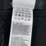 Joseph Ribkoff Black Wide Leg Cropped Jeans Raw Hem Womens Size 6 Style 233970 Photo 4