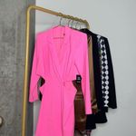 EXPRESS Pink Cutout Mini Blazer Long Sleeve Barbie Dress Photo 8