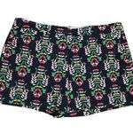 Crown & Ivy Women’s Shorts Navy/Multicolor Dragonfly print Size 16 Photo 0