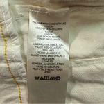 Maeve  by Anthropologie The Colette Linen Blend Cream High-Waisted Shorts Size 28 Photo 9