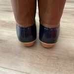 Jambu JBU by Women's Navy/Tan Lace Up Maplewood Waterproof Duck Boots sz 8 Photo 7