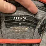 Alfani Intimates Gray Striped Sleeveless Racerback Maxi Dress Size M Photo 1