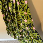 Topshop  dress Floral Backless puff sleeve daisy midi maxi bright fun big bold 8 Photo 7
